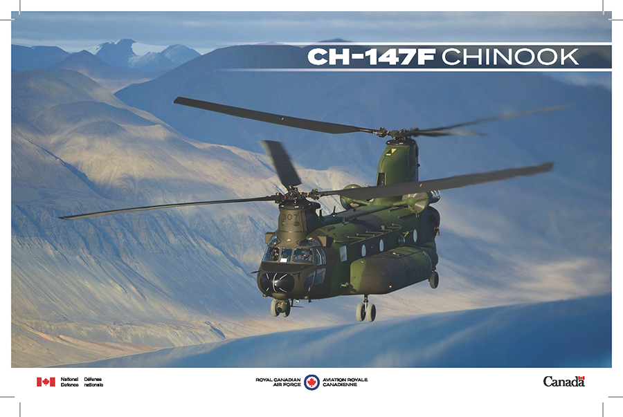 CH-147F Chinook fact sheet image